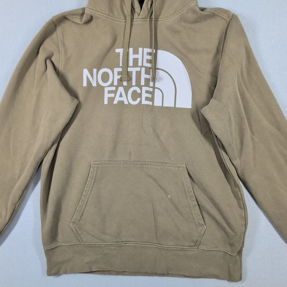 The‎ North Face Mens Half Dome Pullover Hoodie Brown Tan Size Medium